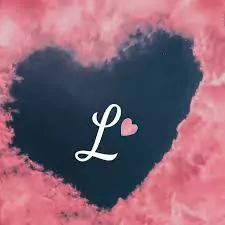 stylish l letter dp